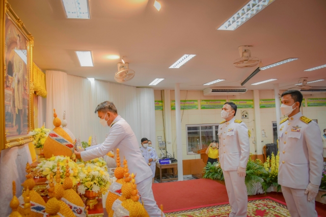 ร่วมพิธีถวายเครื่องราชสักการะและวางพานพุ่ม และพิธีจุดเทียนถวายพระพรชัยมงคง 28 กรกฎาคม 2566