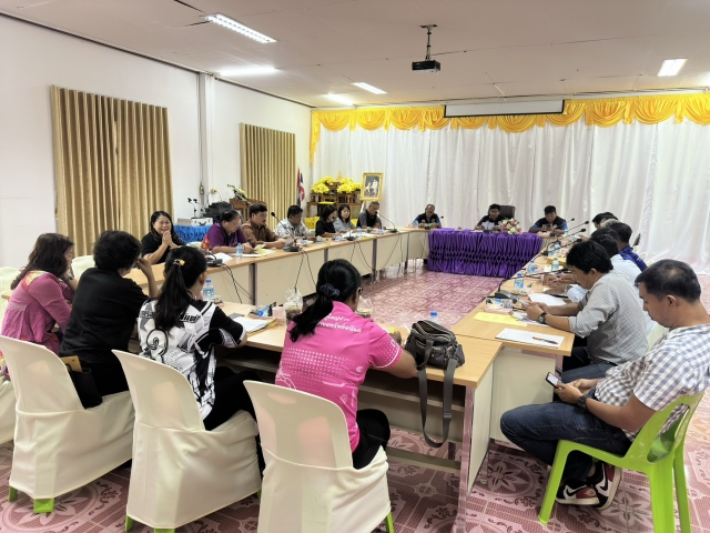 ประชุมคณะกรรมการสนับสนุนจัดทำแผน และคณะกรรมการพัฒนาองค์การบริหารส่วนตำบลทรัพย์อนันต์