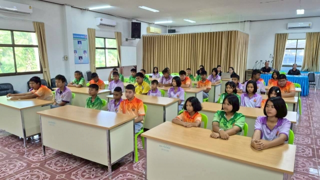 โครงการฝึกอบรมป้องกันและระงับอัคคีภัยให้เด็กนักเรียนในพื้นที่ตำบลทรัพย์อนันต์ ประจำปี 2569