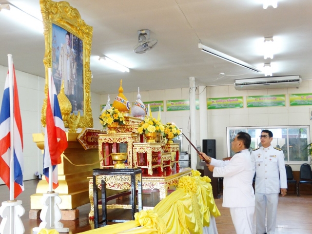 พิธีวางพวงมาลาวันคล้ายวันสวรรคตของพระบาทสมเด็จพระบรมชนกาธิเบศรฯ "13 ตุลาคม 2562"